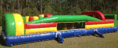 35-foot backyard inflatable obstacle course in Daytona Beach, FL