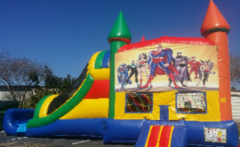 Rainbow Super Hero Combo Wet Slip-n-Slide in Daytona Beach, FL